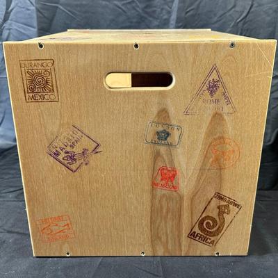 Decorative Filing Storage Wooden Box