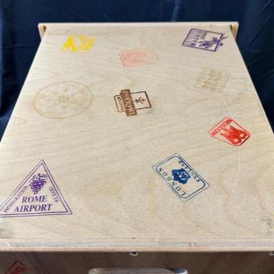 Decorative Filing Storage Wooden Box