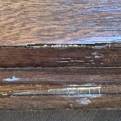 Antique Wood Singer Sewing Machine Table