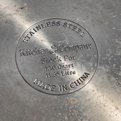 Chefmate, Kitchen & Company, and Other Stainless Steel Cookware (B3-DZ)