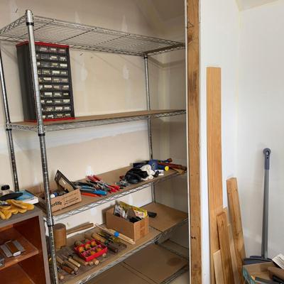1157 Five Tier Metal Shelf
