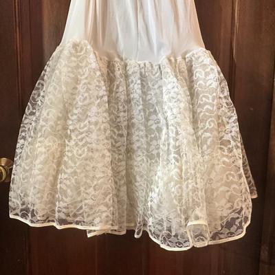 Set of 3 Vintage Skirts including a Hoop Skirt