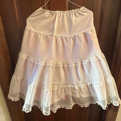 Set of 3 Vintage Skirts including a Hoop Skirt