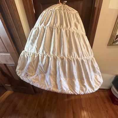 Set of 3 Vintage Skirts including a Hoop Skirt