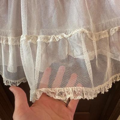 Set of 3 Vintage Skirts including a Hoop Skirt