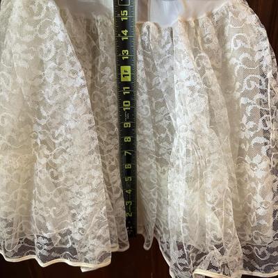 Set of 3 Vintage Skirts including a Hoop Skirt