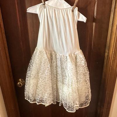 Set of 3 Vintage Skirts including a Hoop Skirt