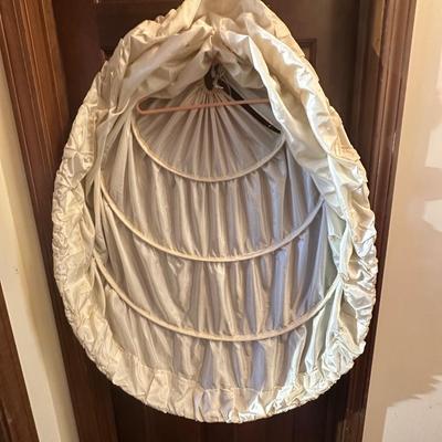 Set of 3 Vintage Skirts including a Hoop Skirt