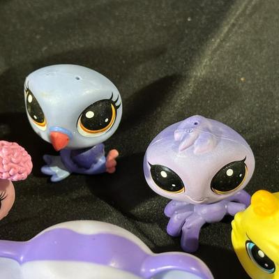 Large Lot of Littlest Pet Shop Figurines