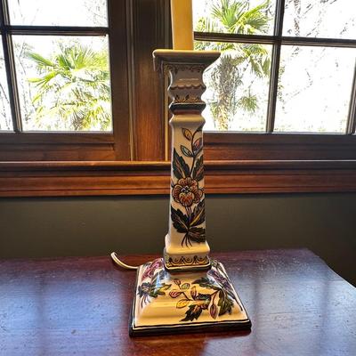 Vintage Floral Patterned Lamp