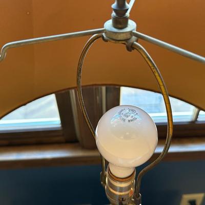 Vintage Winter Portrait Table Lamp