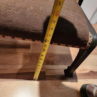 Antique Needlepoint Chair