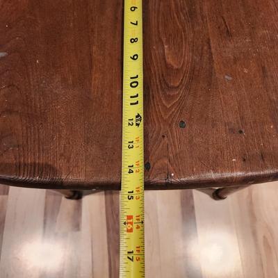 Vintage Pressed Back Spindle Chair