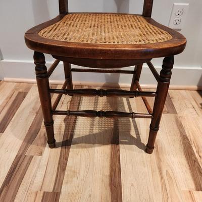 Vintage Cane Seat Chair