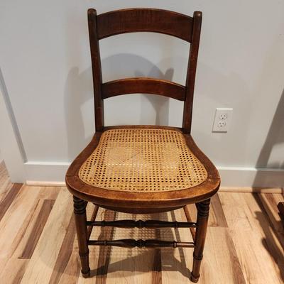 Vintage Cane Seat Chair