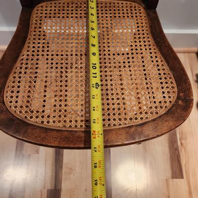 Vintage Cane Seat Chair