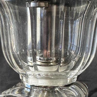Large Crystal Candle Holser Made in Poland