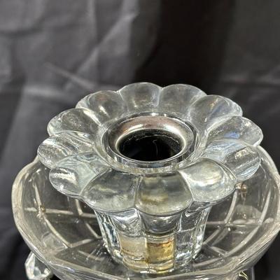 Large Crystal Candle Holser Made in Poland