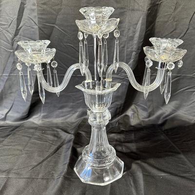 Large Crystal Candle Holser Made in Poland