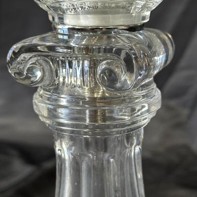 Large Crystal Candle Holser Made in Poland