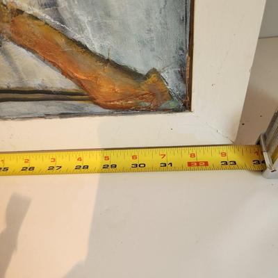 Framed Abstract Art Shoes Boots High Heels