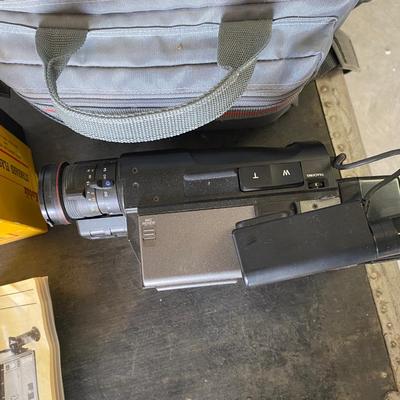THROWBACK ZENITH CAMCORDER AND SAWYER SLIDE PROJECTOR