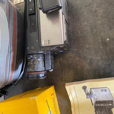 THROWBACK ZENITH CAMCORDER AND SAWYER SLIDE PROJECTOR
