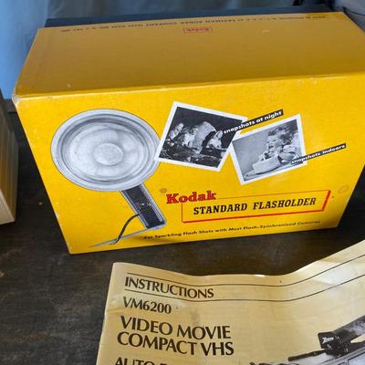 THROWBACK ZENITH CAMCORDER AND SAWYER SLIDE PROJECTOR