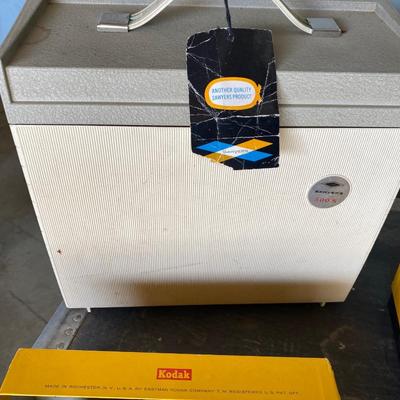 THROWBACK ZENITH CAMCORDER AND SAWYER SLIDE PROJECTOR