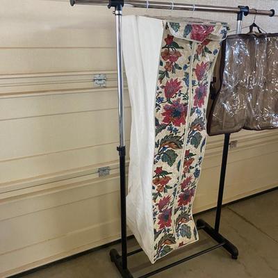 CLOTHING RACK, SHOE ORGANIZER, AND HANGING GARMENT STORAGE CLOSET