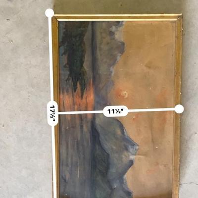 3 OLDER PIECES OF WALL ART