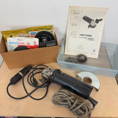 1184 Craftsman Disc Sander & Grinder
