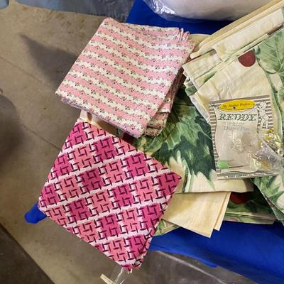 VINTAGE SEWING/CRAFT MATERIAL