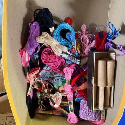 AN ABUNDANCE OF EMBROIDERY THREAD