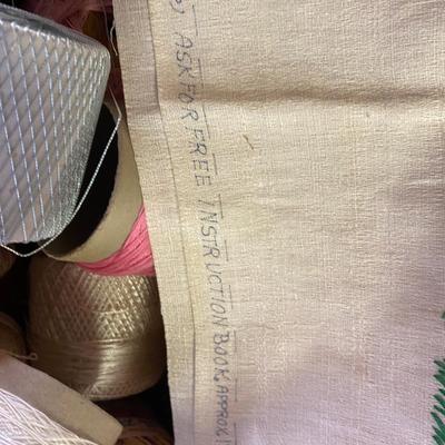 AN ABUNDANCE OF EMBROIDERY THREAD