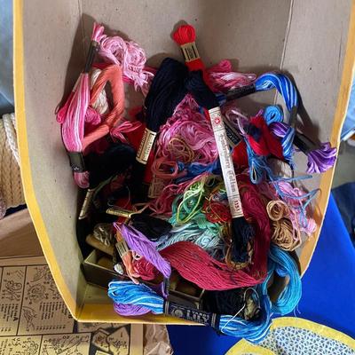 AN ABUNDANCE OF EMBROIDERY THREAD