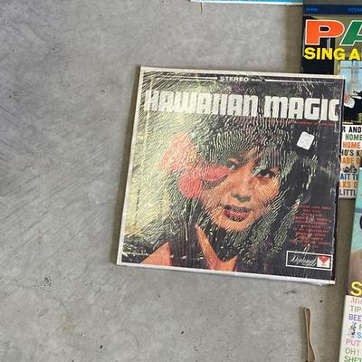 RECORDS ALL THE WAY FROM AN EDISON RECORD TO DECCO PHONOGRAPH RECORDS TO CURRENT DAY VINYL ALBUMS