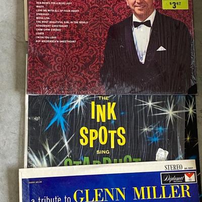 RECORDS ALL THE WAY FROM AN EDISON RECORD TO DECCO PHONOGRAPH RECORDS TO CURRENT DAY VINYL ALBUMS