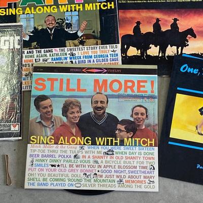 RECORDS ALL THE WAY FROM AN EDISON RECORD TO DECCO PHONOGRAPH RECORDS TO CURRENT DAY VINYL ALBUMS