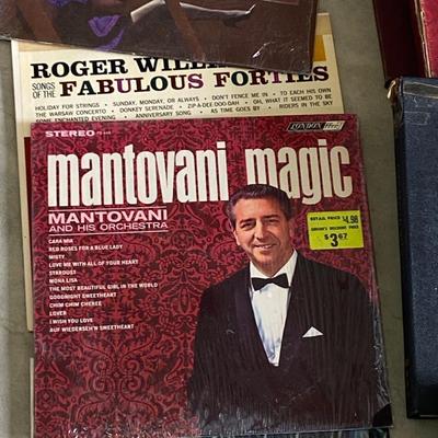 RECORDS ALL THE WAY FROM AN EDISON RECORD TO DECCO PHONOGRAPH RECORDS TO CURRENT DAY VINYL ALBUMS