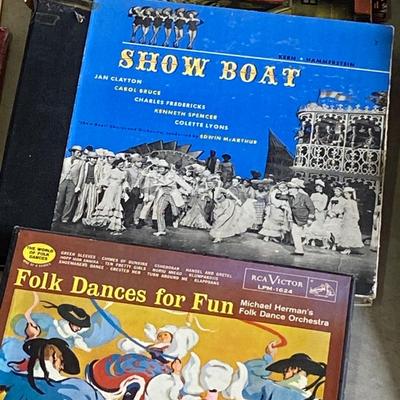 RECORDS ALL THE WAY FROM AN EDISON RECORD TO DECCO PHONOGRAPH RECORDS TO CURRENT DAY VINYL ALBUMS