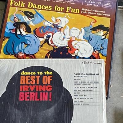 RECORDS ALL THE WAY FROM AN EDISON RECORD TO DECCO PHONOGRAPH RECORDS TO CURRENT DAY VINYL ALBUMS