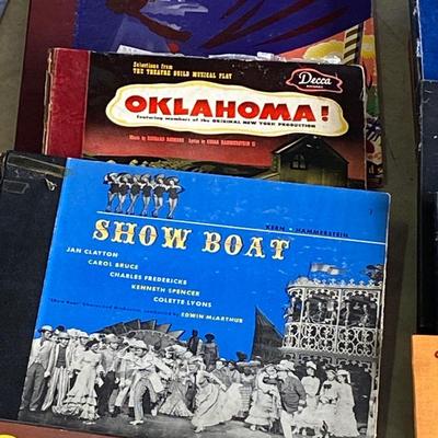 RECORDS ALL THE WAY FROM AN EDISON RECORD TO DECCO PHONOGRAPH RECORDS TO CURRENT DAY VINYL ALBUMS