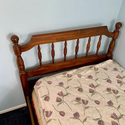 LOT 2 O: American Drew / J.B. Van Sciver Co. Chest Of Drawers & Bed Frame