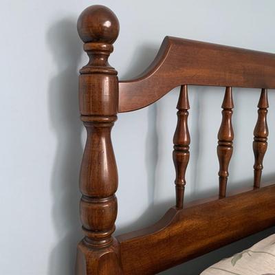 LOT 2 O: American Drew / J.B. Van Sciver Co. Chest Of Drawers & Bed Frame