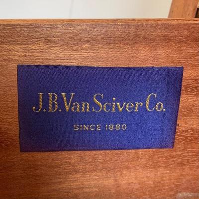 LOT 2 O: American Drew / J.B. Van Sciver Co. Chest Of Drawers & Bed Frame