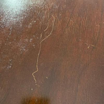 LOT 4 B: Vintage French 2 Tier Side Table & Matching Headboard