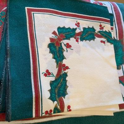 LOT 9 H: Linen Closet Clear Out! Blankets, Towels, Tablecloths & More