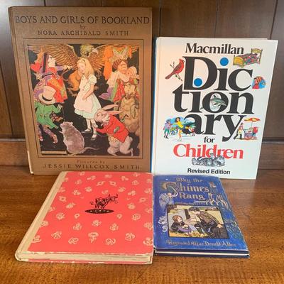 LOT 11 O: Antique / Vintage / & Modern Children's Books Collection: 1923 "Boys And Girls Of Bookland" by Nora...