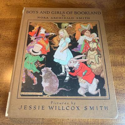 LOT 11 O: Antique / Vintage / & Modern Children's Books Collection: 1923 "Boys And Girls Of Bookland" by Nora...